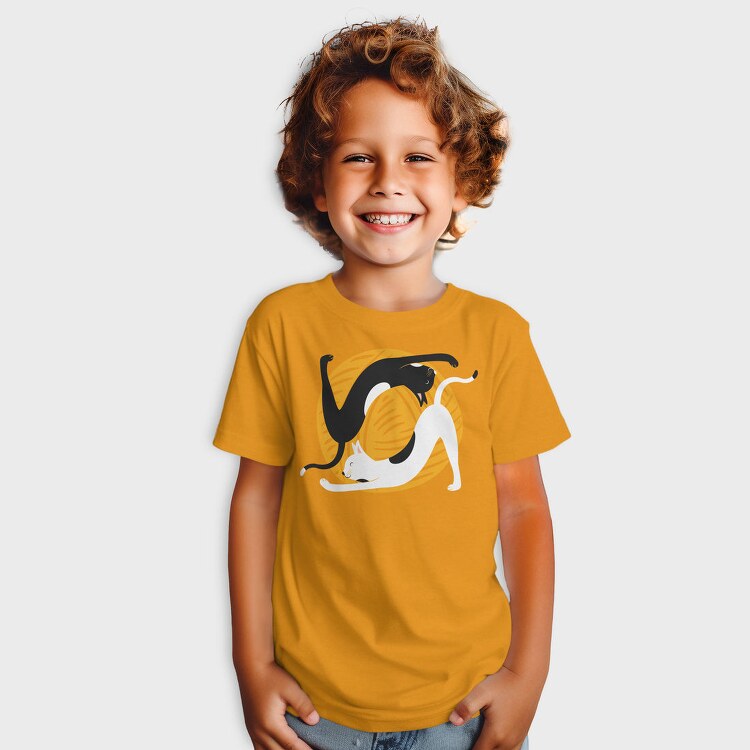 Cat Yoga, Tricou Copii