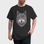 Wolf Portrait 1, Tricou Barbati (Unisex)