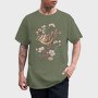 Sparrow Cherry Blossom, Tricou Barbati (Unisex)