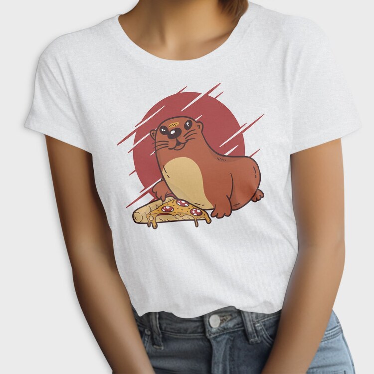 Baby Otter Pizza, Tricou Femei