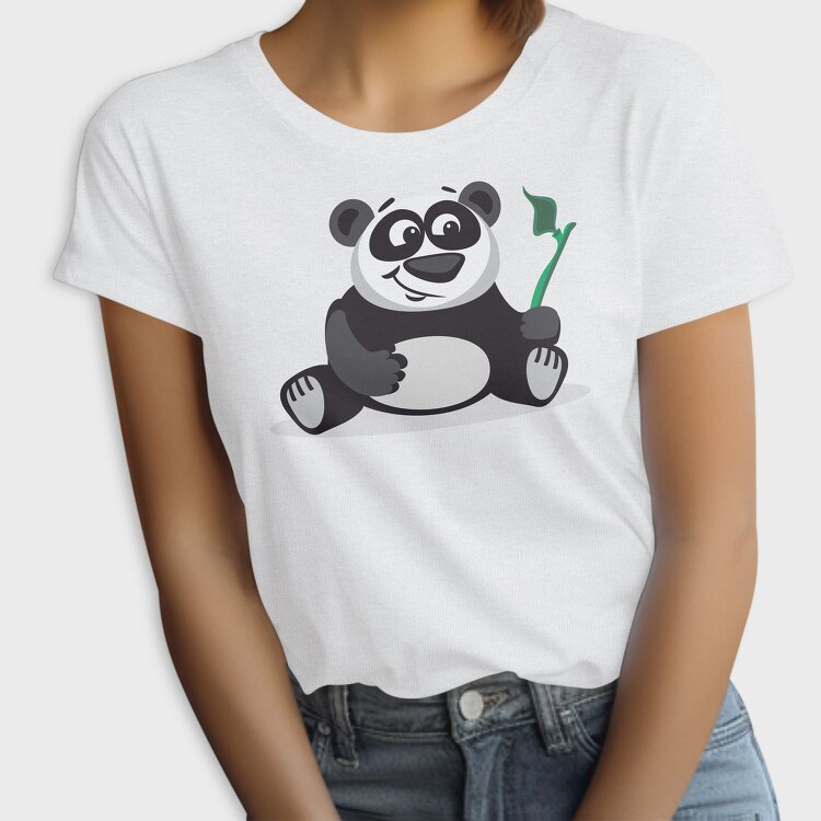 Panda Leaf Hugger, Tricou Femei