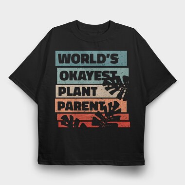 Plant Parent, Tricou Oversize Barbati (Unisex)