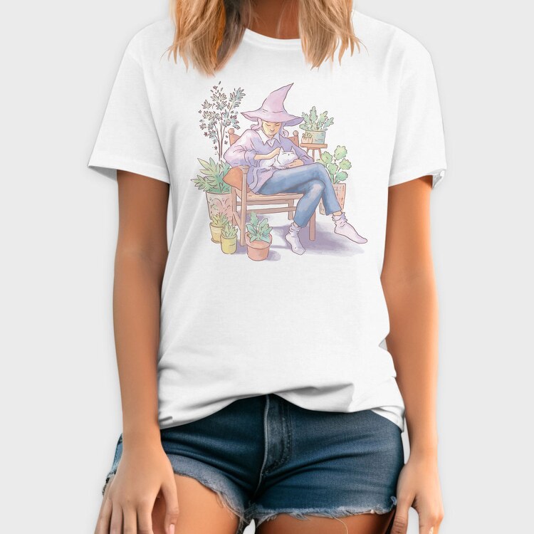 Plant Witch, Tricou Barbati (Unisex)