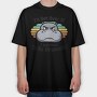 Dramatic Hippo, Tricou Oversize Barbati (Unisex)