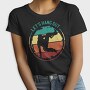 Parkour Retro Sunset Quote, Tricou Femei