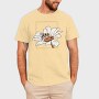 Bee Flower, Tricou Barbati (Unisex)