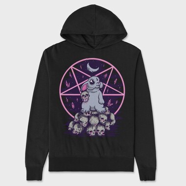 Hanorac Barbati (Unisex), Pentagram Bunny