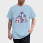 Pastel Goth Bat Cat Cute, Tricou Barbati (Unisex)