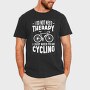 Bicycle Therapy Bike, Tricou Barbati (Unisex)
