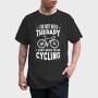 Bicycle Therapy Bike, Tricou Barbati (Unisex)