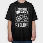 Bicycle Therapy Bike, Tricou Oversize Barbati (Unisex)