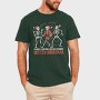 Skeletal Christmas Dance Skeletons, Tricou Barbati (Unisex)