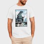 Dinosaur Working, Tricou Barbati (Unisex)