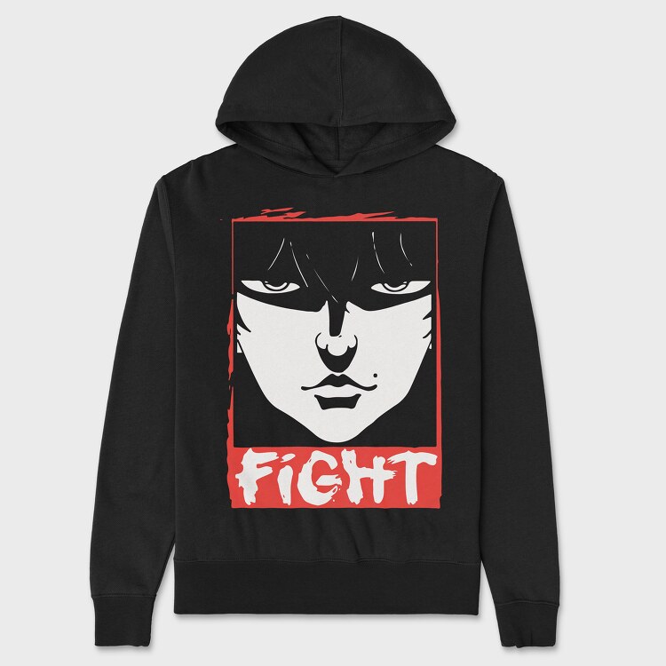 Baki the Grappler, Hanorac Oversize Barbati (Unisex)
