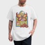 Skeleton And Flowers Skull Fairy, Tricou Barbati (Unisex)