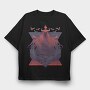 Demon Raven, Tricou Oversize Barbati (Unisex)