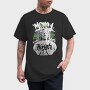 Statue Graffitti Money, Tricou Barbati (Unisex)