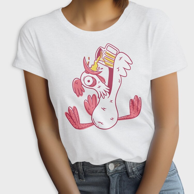 Drunk Rooster, Tricou Femei