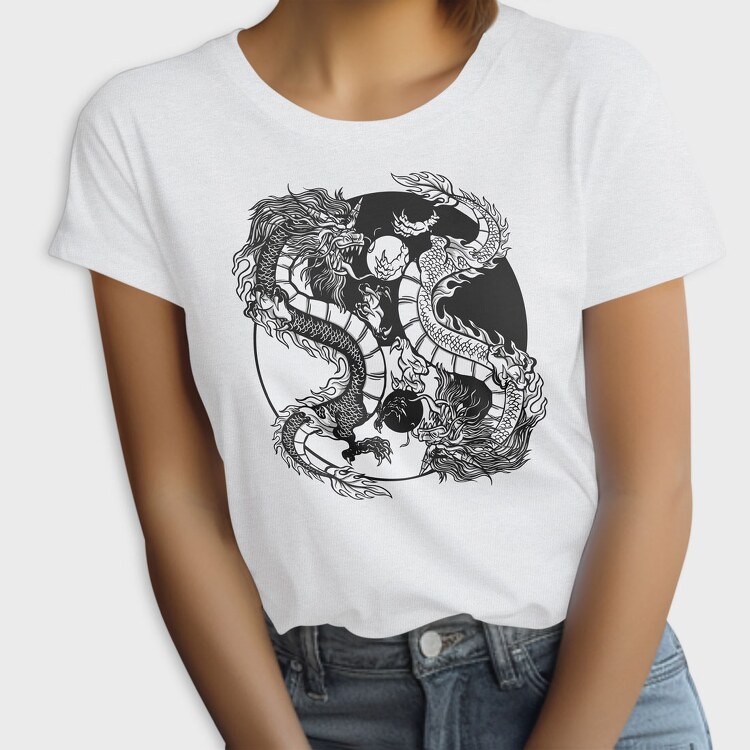 Yin Yang Dragons, Tricou Femei