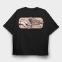 Hands And Rose, Tricou Oversize Barbati (Unisex)