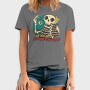 Skeleton Christmas Creepy Cartoon, Tricou Barbati (Unisex)