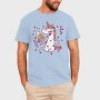 Drunk Unicorn With Beer Bachelor, Tricou Barbati (Unisex)