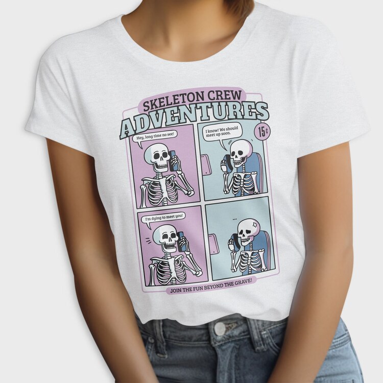 Skeleton Crew Adventures, Tricou Femei