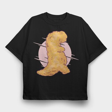 Dino Nugget, Tricou Oversize Barbati (Unisex)