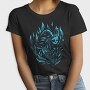 Skeleton Demon Dark Creature Darkness 01, Tricou Femei