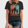 You Cant Scare Me I Have Two Daughters Silhouette, Tricou Barbati (Unisex)