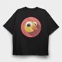Ducky Vibes, Tricou Oversize Barbati (Unisex)