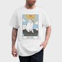 Meme Cat Tarot Card, Tricou Barbati (Unisex)