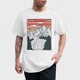 Hand Drawn Valley, Tricou Barbati (Unisex)
