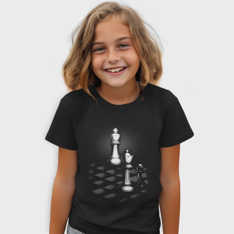 Chess Pieces In The Shadows, Tricou Copii