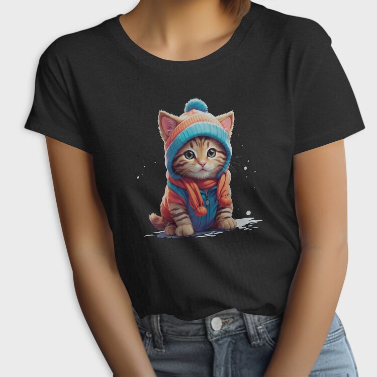 Cat Beanie Cap, Tricou Femei