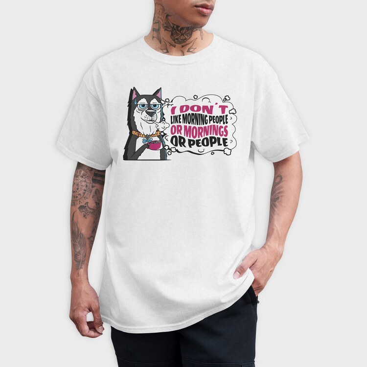 Dog Hates Everything, Tricou Barbati (Unisex)