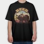 Beer Spirit Animal, Tricou Oversize Barbati (Unisex)