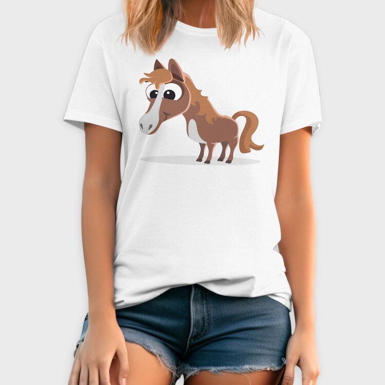 Happy Horse Stroll, Tricou Barbati (Unisex)