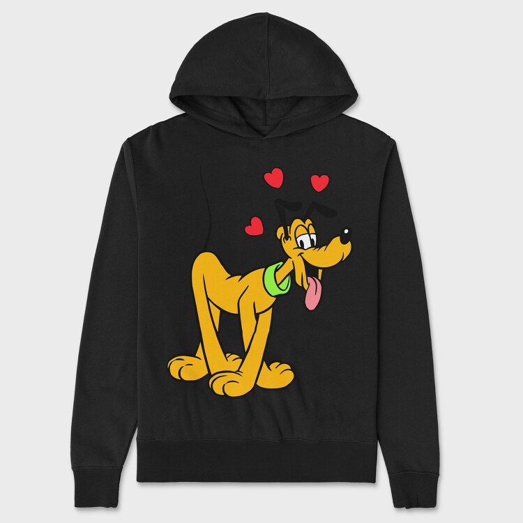 Hanorac Barbati (Unisex), Cartoon Retro Pluto 3