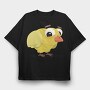 Chicken Dance Party, Tricou Oversize Barbati (Unisex)