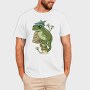 Froggy Flower Hat, Tricou Barbati (Unisex)