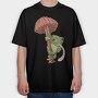 Frogs Fly High, Tricou Oversize Barbati (Unisex)