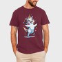 Happy Unicorn, Tricou Barbati (Unisex)