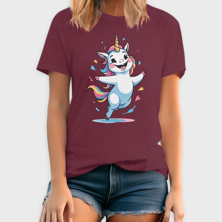Happy Unicorn, Tricou Barbati (Unisex)