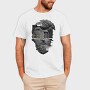 Frontal Glitched Statue Glitch 5, Tricou Barbati (Unisex)