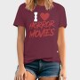 I Love Horror Movies, Tricou Barbati (Unisex)