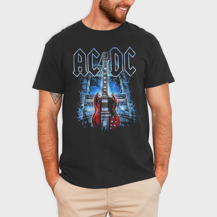 ACDC 6, Tricou Barbati (Unisex)