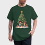 Children Decorating Tree Kids Christmas, Tricou Barbati (Unisex)