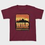 Retro Sunset Wild Adventures, Tricou Copii