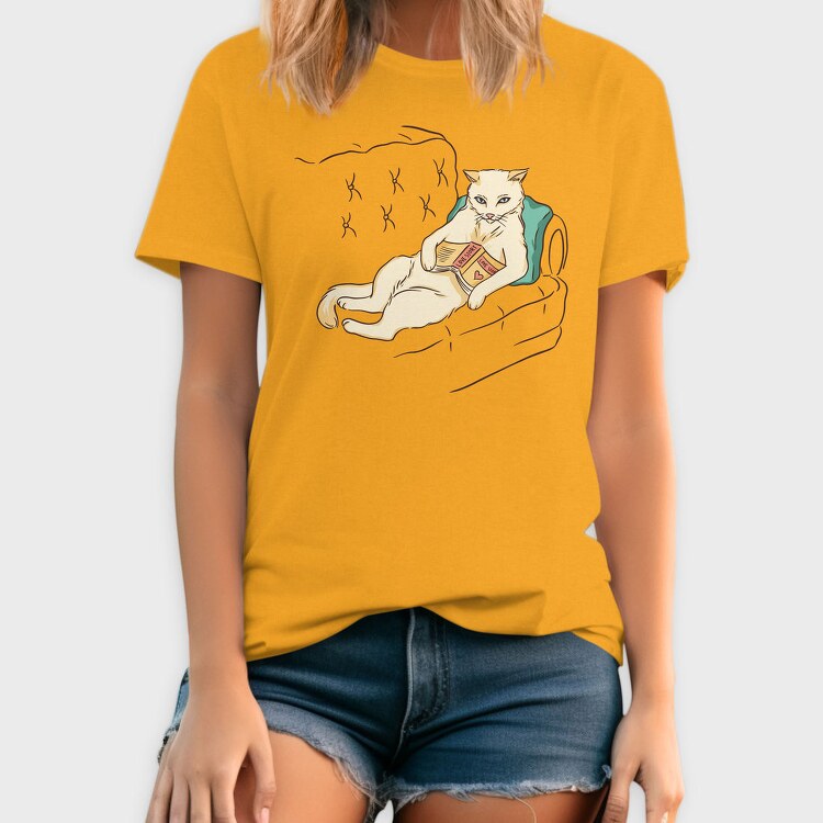 Chill Cat, Tricou Barbati (Unisex)